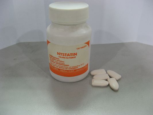 Nystatin comprimidos 500000 UI (500 mg) Antibióticos BP / USP