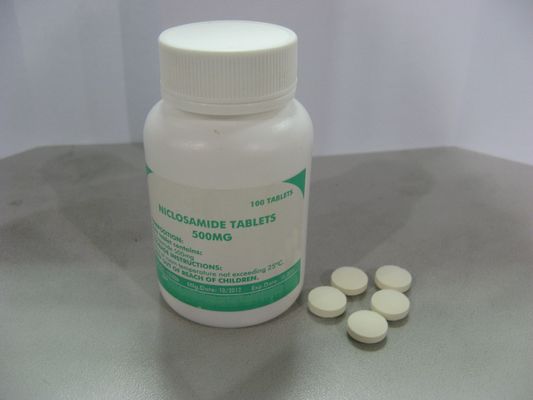 Niclosamide comprimidos 500MG Medicamentos anthelminticos 100/ frasco