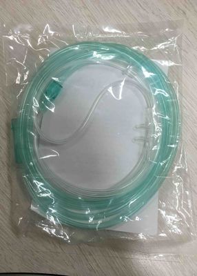 2.0M Produtos Médicos descartáveis PVC Canilha de Oxigénio Nasal FDA / CE / ISO aprovada