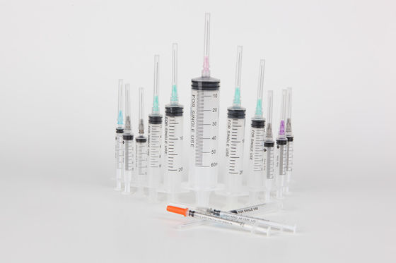 1ML 2ML 3ML 5ML 10ML 20ML 30ML 50ML 60ML Seringa Produtos médicos descartáveis
