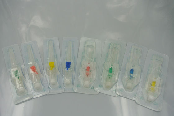 Cateter IV / cáneula 14G-24G tipo caneta Tipo borboleta Porta de injecção