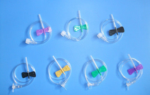 Veno escalpino equipado com borboleta Tipo16G-27G Produtos médicos descartáveis