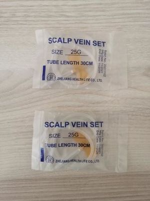 Veno escalpino equipado com borboleta Tipo16G-27G Produtos médicos descartáveis