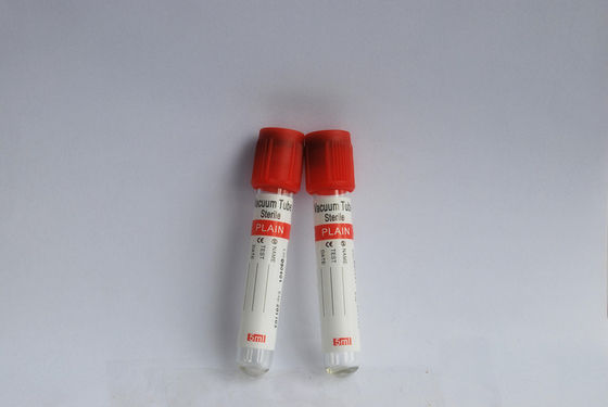 Produtos médicos descartáveis Vidro e PET Tubos de coleta de sangue a vácuo