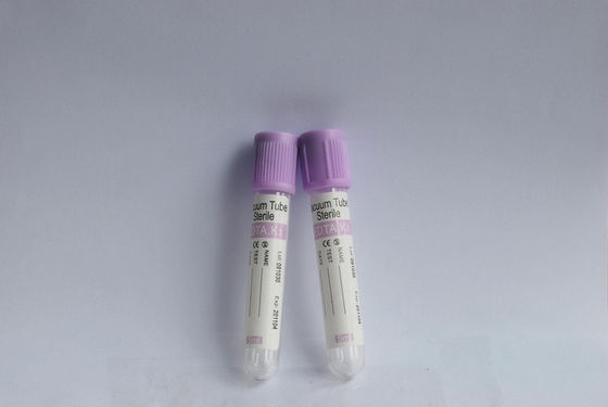 Produtos médicos descartáveis Vidro e PET Tubos de coleta de sangue a vácuo