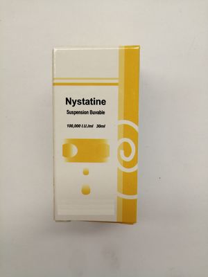 Sirope Nystain 100000 UI / ml ; 30 ml Antibióticos Suspensão oral