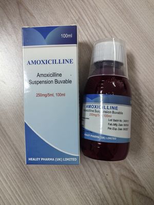 Amoxicilina Suspensão Seca 250MG / 5ML 100ML Tratamento de Infecções