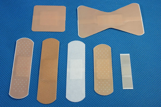 Adesivo de ferida estéril e descartável, gesso PE / PU / PVC / não tecido