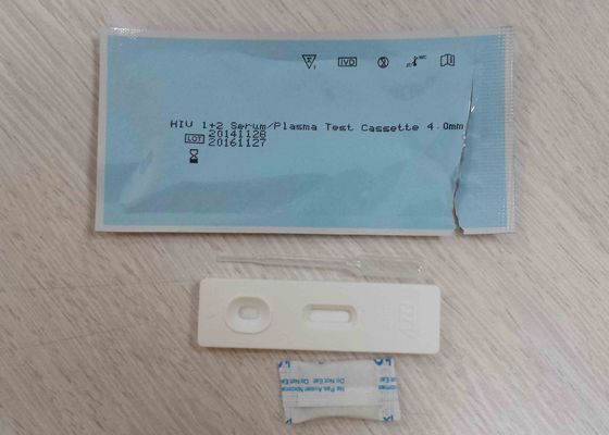 CE ISO13485 marcado HIV 1+2 Rapid Test Kit Serun/Plasma Strip/cassete