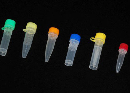 Consumíveis de laboratório / PE Tubo criovial descartável 0,5 ml 1,5 ml 1,8 ml 4 ml 5 ml 10 ml