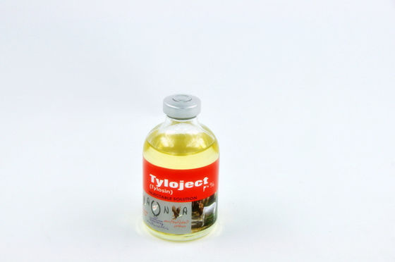 Tylosin Injecção 5% 10% 20% / 50 ml 100 ml Medicamentos veterinários