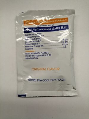 Sal de reidratação oral 30gm Medicamentos Farmacêuticos 100 saquetes/ caixa